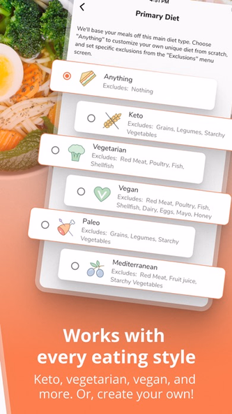 Eat This Much - Meal Planner Screenshot 2 - AppWisp.com Eat This Much - Meal Planner Screenshot 2 - AppWisp.com