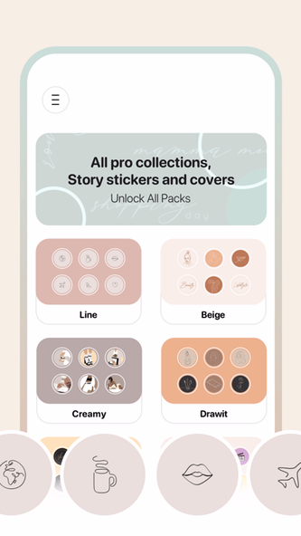 Story Sticker & Highlight Icon Screenshot 2 - AppWisp.com Story Sticker & Highlight Icon Screenshot 2 - AppWisp.com