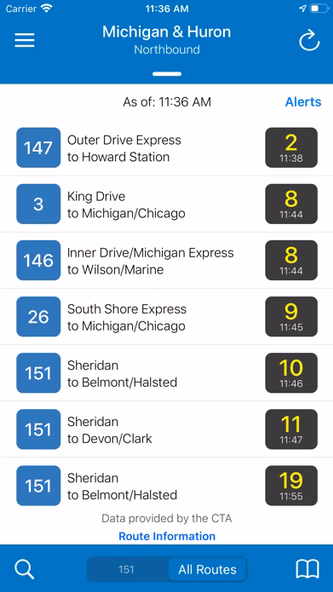 Transit Stop: CTA Tracker. Screenshot 1 - AppWisp.com Transit Stop: CTA Tracker. Screenshot 1 - AppWisp.com
