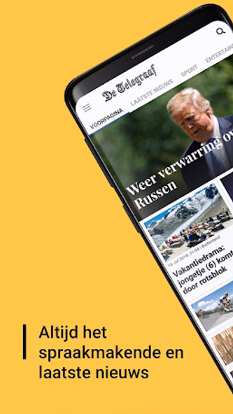 De Telegraaf nieuws-app Screenshot 1 - AppWisp.com De Telegraaf nieuws-app Screenshot 1 - AppWisp.com