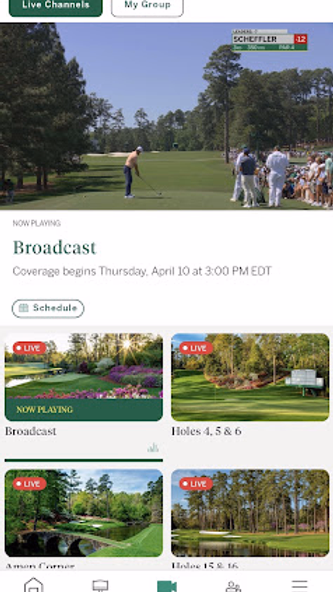 The Masters Golf Tournament Screenshot 4 - AppWisp.com The Masters Golf Tournament Screenshot 4 - AppWisp.com