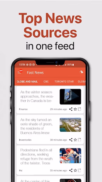Fast News: Daily Breaking News Screenshot 2 - AppWisp.com Fast News: Daily Breaking News Screenshot 2 - AppWisp.com