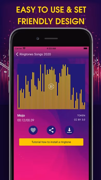 Ringtones for iPhone: Music Screenshot 4 - AppWisp.com