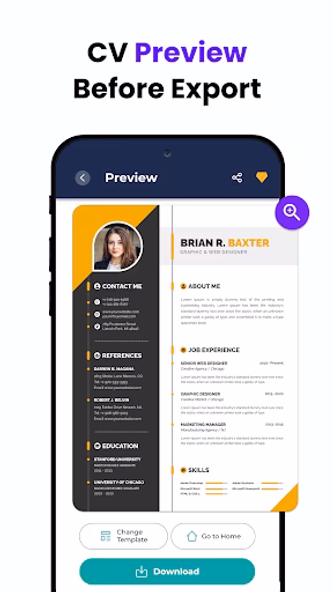 AI Resume Builder - CV Maker Screenshot 3 - AppWisp.com AI Resume Builder - CV Maker Screenshot 3 - AppWisp.com