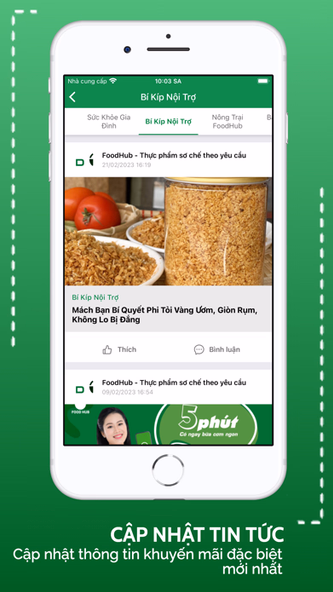 FoodHub Thực phẩm sạch tận nhà Screenshot 2 - AppWisp.com FoodHub Thực phẩm sạch tận nhà Screenshot 2 - AppWisp.com