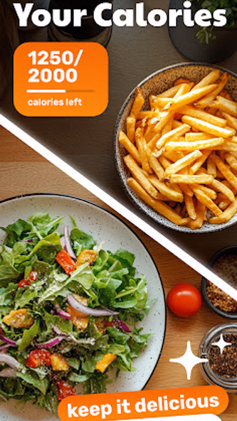 Eatwise AI: Calorie Counter Screenshot 1 - AppWisp.com Eatwise AI: Calorie Counter Screenshot 1 - AppWisp.com