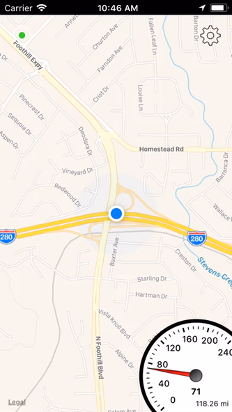 Speedometer Speed Box App Screenshot 2 - AppWisp.com Speedometer Speed Box App Screenshot 2 - AppWisp.com