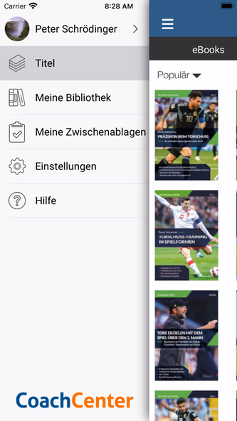Coach Center Screenshot 1 - AppWisp.com Coach Center Screenshot 1 - AppWisp.com