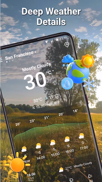 Weather Tracker-Live forecast Screenshot 2 - AppWisp.com Weather Tracker-Live forecast Screenshot 2 - AppWisp.com