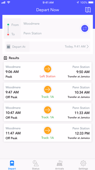 Commuter - for LIRR Screenshot 1 - AppWisp.com
