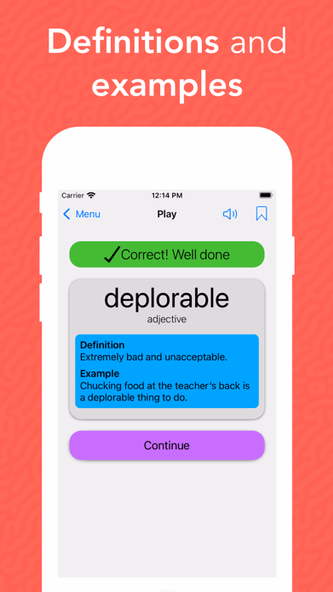 WordPal - Vocabulary Builder Screenshot 3 - AppWisp.com WordPal - Vocabulary Builder Screenshot 3 - AppWisp.com
