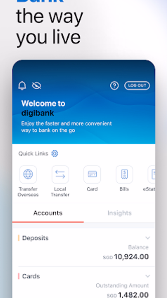 POSB digibank Screenshot 1 - AppWisp.com POSB digibank Screenshot 1 - AppWisp.com