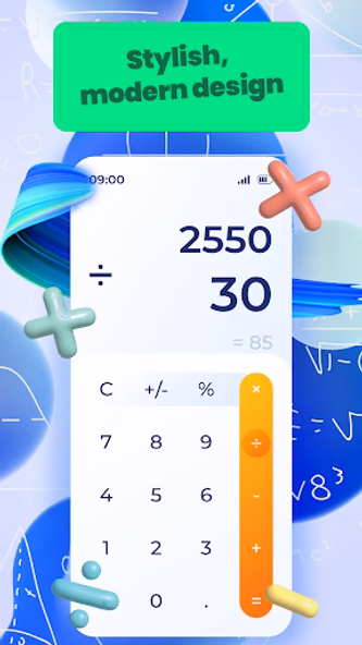 Calculator - Converter, Math Screenshot 1 - AppWisp.com Calculator - Converter, Math Screenshot 1 - AppWisp.com