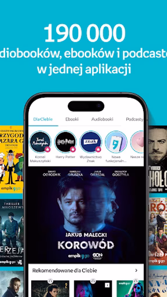 Empik Go - audiobooki i ebooki Screenshot 2 - AppWisp.com Empik Go - audiobooki i ebooki Screenshot 2 - AppWisp.com