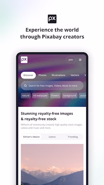 Pixabay Screenshot 1 - AppWisp.com Pixabay Screenshot 1 - AppWisp.com
