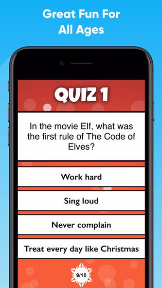 Christmas Game: Trivia Quiz Screenshot 3 - AppWisp.com Christmas Game: Trivia Quiz Screenshot 3 - AppWisp.com