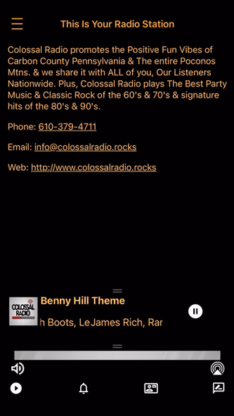 Colossal Radio Screenshot 3 - AppWisp.com Colossal Radio Screenshot 3 - AppWisp.com