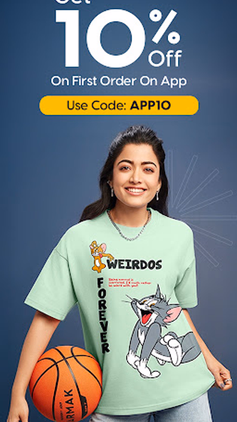 Bewakoof - Online Shopping App Screenshot 1 - AppWisp.com Bewakoof - Online Shopping App Screenshot 1 - AppWisp.com