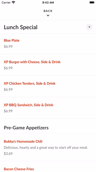 Bubba's Good Eats Screenshot 3 - AppWisp.com Bubba's Good Eats Screenshot 3 - AppWisp.com