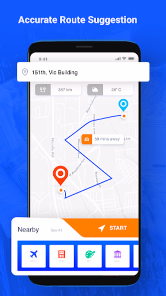 Voice GPS & Driving Directions Screenshot 2 - AppWisp.com Voice GPS & Driving Directions Screenshot 2 - AppWisp.com