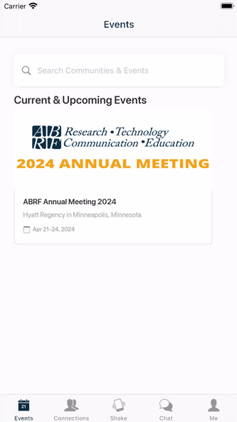 ABRF 2024 Annual Meeting Screenshot 2 - AppWisp.com ABRF 2024 Annual Meeting Screenshot 2 - AppWisp.com