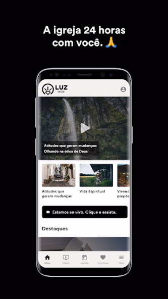 Luz para os Povos Sede Screenshot 1 - AppWisp.com Luz para os Povos Sede Screenshot 1 - AppWisp.com