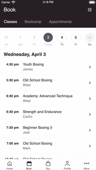 3rd Street Boxing Gym Screenshot 2 - AppWisp.com 3rd Street Boxing Gym Screenshot 2 - AppWisp.com
