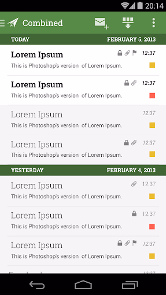 MailDroid Themes Plugin Screenshot 2 - AppWisp.com MailDroid Themes Plugin Screenshot 2 - AppWisp.com