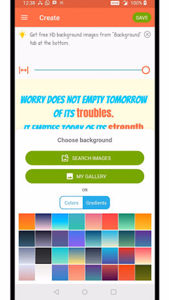 Quotes Creator - Quote Writer Screenshot 4 - AppWisp.com Quotes Creator - Quote Writer Screenshot 4 - AppWisp.com