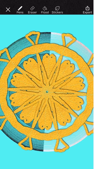 Mandala Maker: symmetry doodle Screenshot 4 - AppWisp.com Mandala Maker: symmetry doodle Screenshot 4 - AppWisp.com