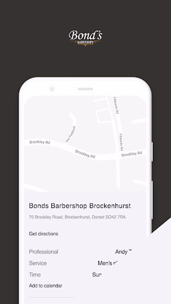 Bond’s Barbershops Screenshot 1 - AppWisp.com Bond’s Barbershops Screenshot 1 - AppWisp.com