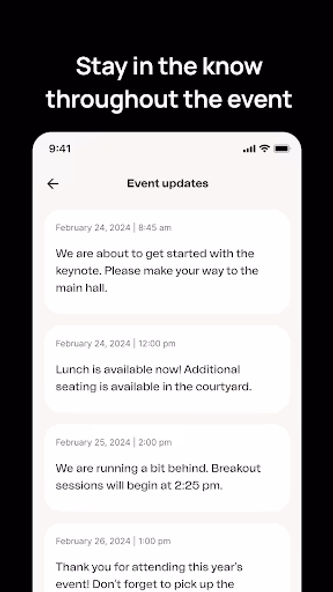 BE Events Screenshot 4 - AppWisp.com BE Events Screenshot 4 - AppWisp.com