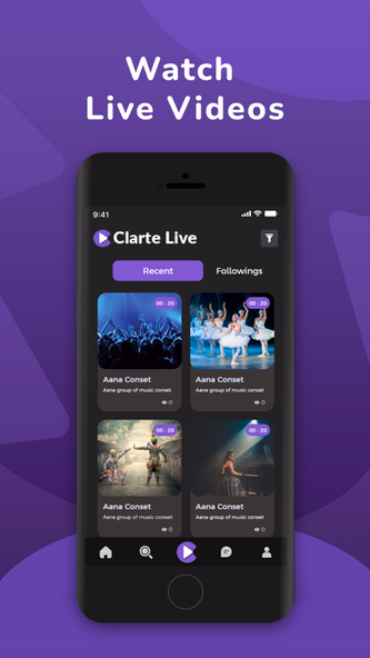 Clarte Live & Video Chat ! Screenshot 1 - AppWisp.com Clarte Live & Video Chat ! Screenshot 1 - AppWisp.com