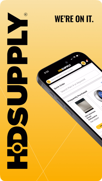 HD Supply Easy Order App Screenshot 1 - AppWisp.com HD Supply Easy Order App Screenshot 1 - AppWisp.com