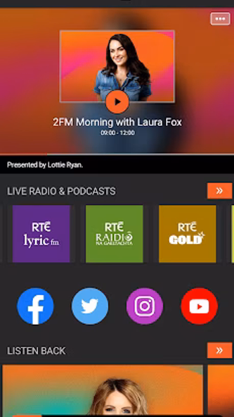 RTÉ Radio Player Screenshot 3 - AppWisp.com
