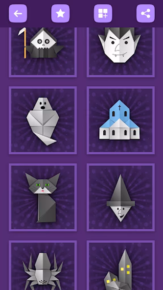 Origami Halloween From Paper Screenshot 4 - AppWisp.com Origami Halloween From Paper Screenshot 4 - AppWisp.com
