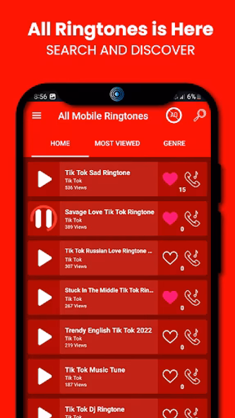 Ringtones for mobile phone Screenshot 4 - AppWisp.com Ringtones for mobile phone Screenshot 4 - AppWisp.com