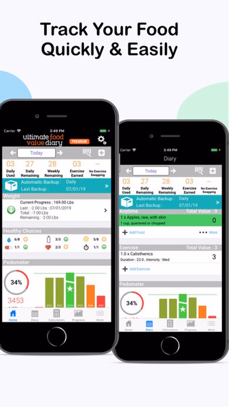 Value Diary - Weight Loss Diet Screenshot 2 - AppWisp.com Value Diary - Weight Loss Diet Screenshot 2 - AppWisp.com