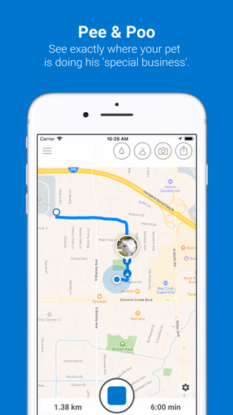 Tractive Dog Walk Screenshot 4 - AppWisp.com Tractive Dog Walk Screenshot 4 - AppWisp.com
