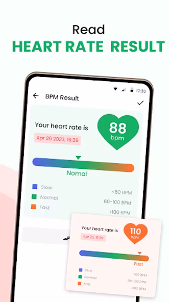 Heart Rate Monitor and Tracker Screenshot 2 - AppWisp.com Heart Rate Monitor and Tracker Screenshot 2 - AppWisp.com