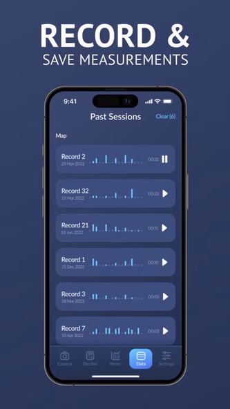 Decibel Meter:X Sound Detector Screenshot 4 - AppWisp.com Decibel Meter:X Sound Detector Screenshot 4 - AppWisp.com