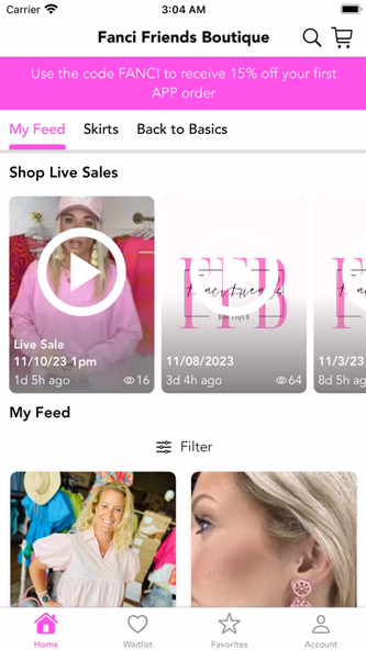 Fanci Friends Boutique Screenshot 2 - AppWisp.com Fanci Friends Boutique Screenshot 2 - AppWisp.com