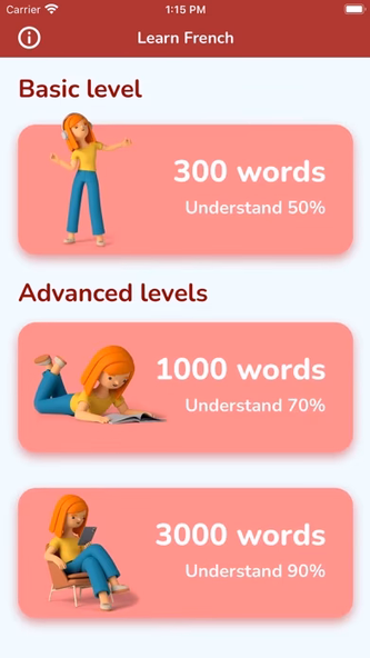 Learn French: Lessons & Quiz Screenshot 1 - AppWisp.com Learn French: Lessons & Quiz Screenshot 1 - AppWisp.com