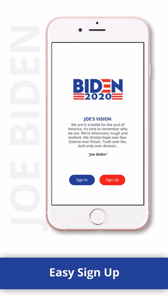 Joe Biden 2020 Screenshot 1 - AppWisp.com Joe Biden 2020 Screenshot 1 - AppWisp.com