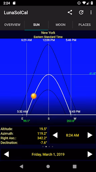 LunaSolCal Mobile Screenshot 4 - AppWisp.com LunaSolCal Mobile Screenshot 4 - AppWisp.com