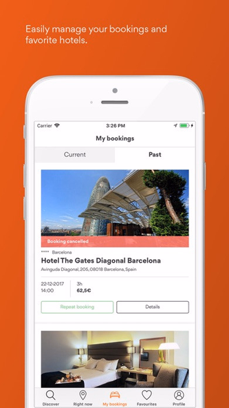 BYHOURS: Hotel Microstays Screenshot 3 - AppWisp.com BYHOURS: Hotel Microstays Screenshot 3 - AppWisp.com