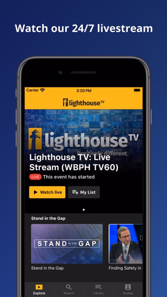 Lighthouse TV Online Screenshot 2 - AppWisp.com Lighthouse TV Online Screenshot 2 - AppWisp.com