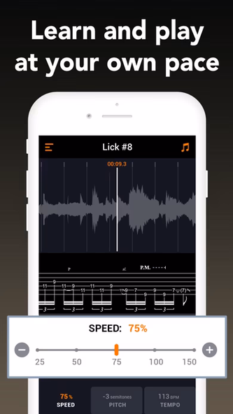 Learn and Play – Guitar Licks Screenshot 3 - AppWisp.com Learn and Play – Guitar Licks Screenshot 3 - AppWisp.com