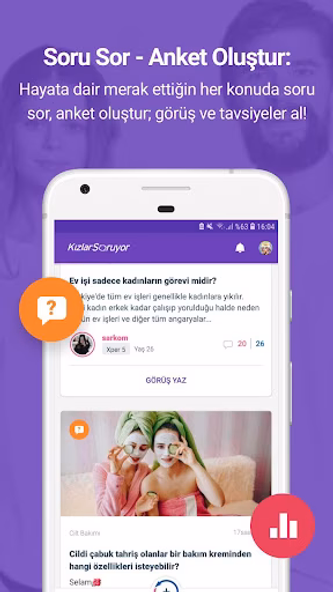 KizlarSoruyor - Soru & Cevap Screenshot 1 - AppWisp.com KizlarSoruyor - Soru & Cevap Screenshot 1 - AppWisp.com