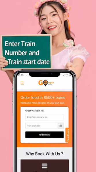 IRCTC- Food Delivery in Train Screenshot 2 - AppWisp.com IRCTC- Food Delivery in Train Screenshot 2 - AppWisp.com